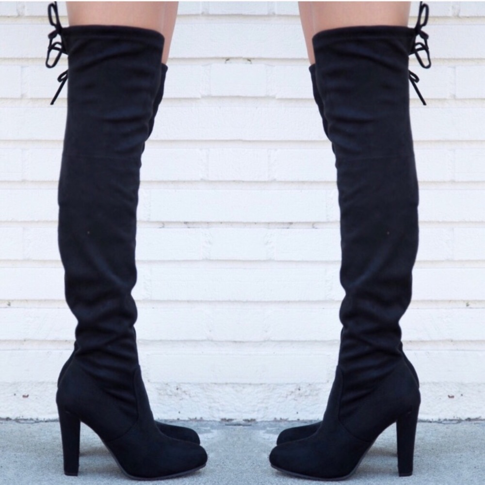 Size 10 left! Final$ Vegan Suede tie back Bot - Picture 7 of 8